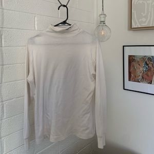 White Turtle Neck